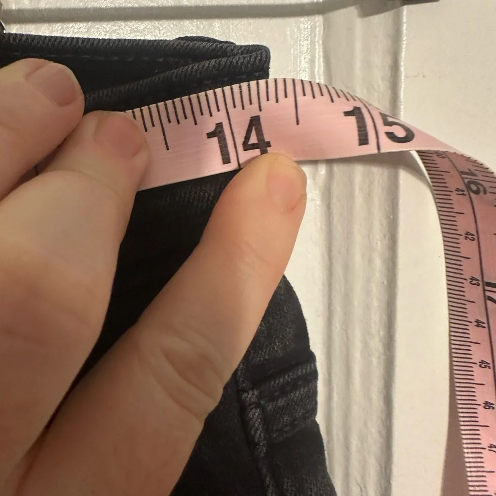 Jcrew black skinny high rise jeans - Picture 5 of 6